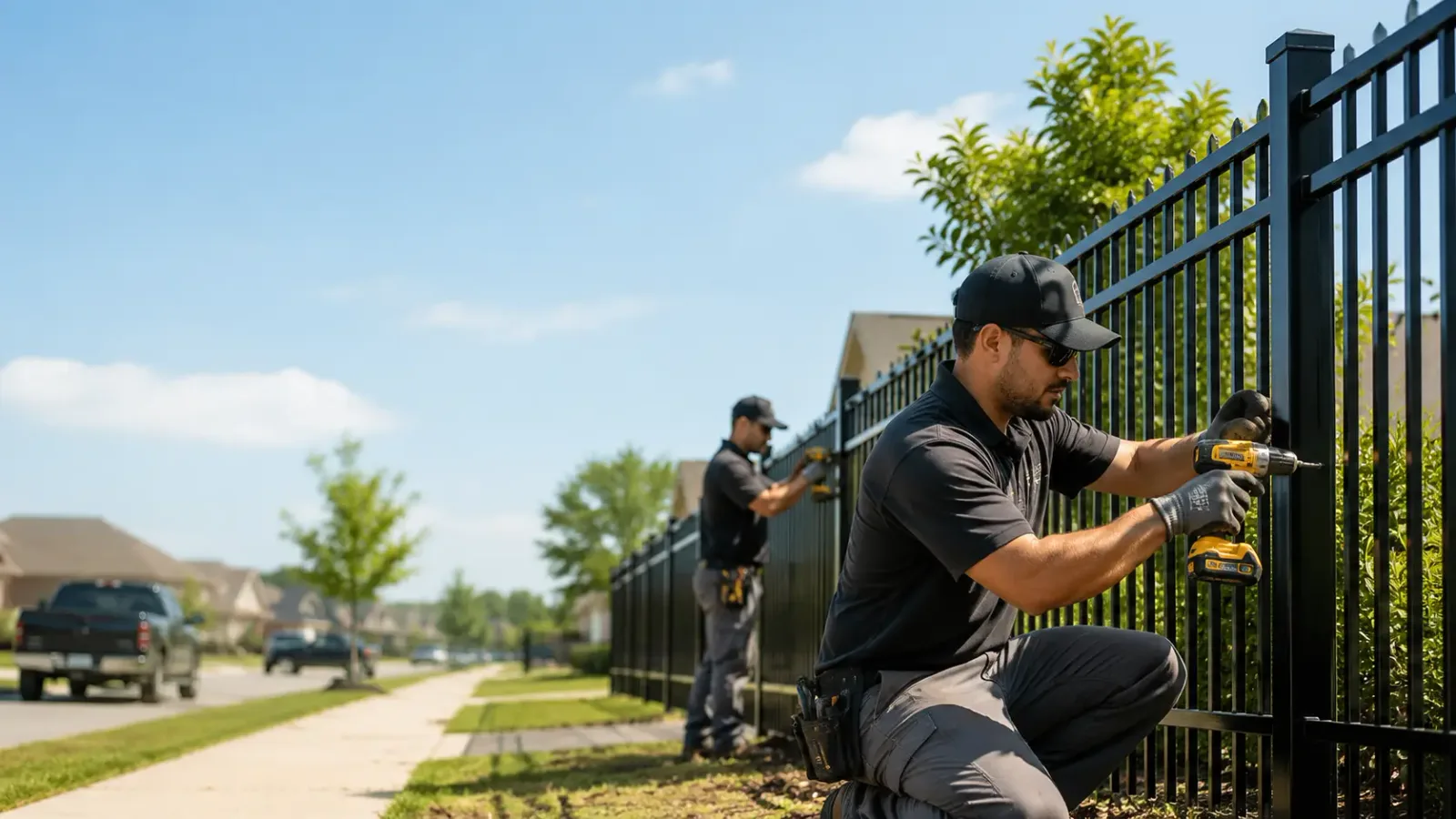 Metal Fence Installation in Mcdonald, OH